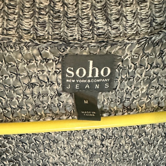 New York & Company‎ Soho Open Cardigan navy blue size medium - Picture 3 of 5